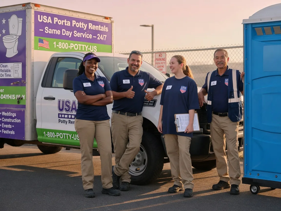 Porta Potty Rental company in Wishon, CA