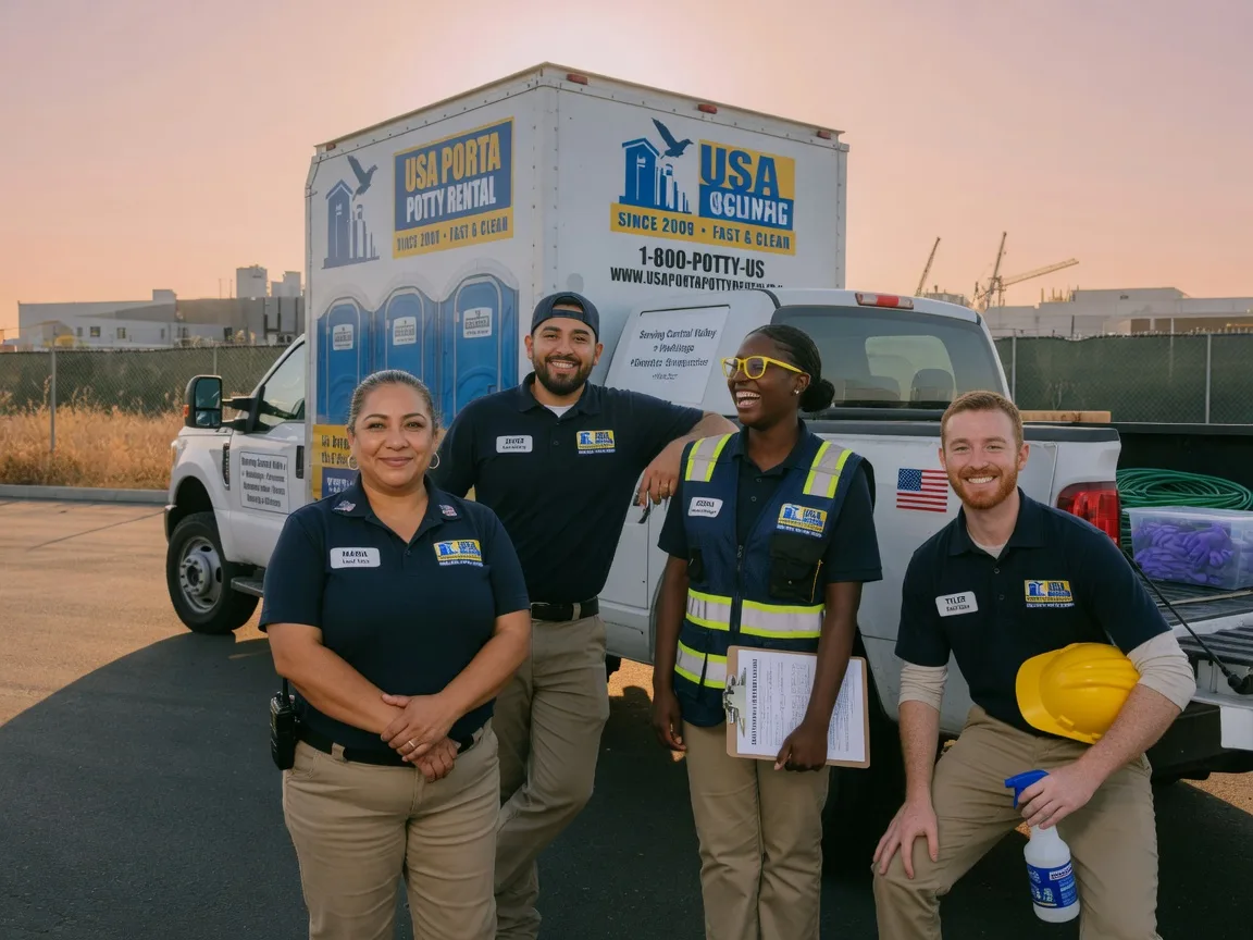 Portable Toilet Rental company in Wishon, CA